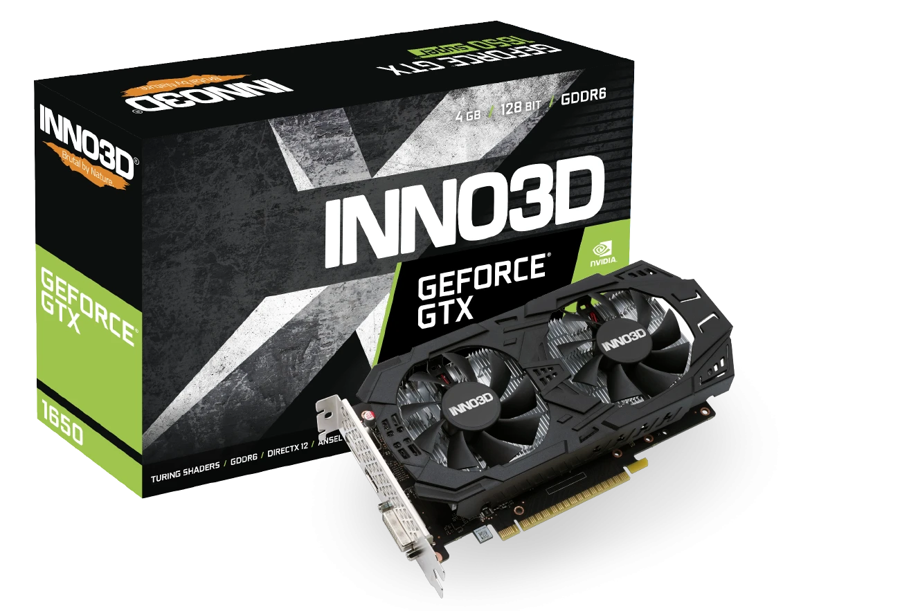 INNO3D GEFORCE GTX 1650 GDDR6 TWIN X2 (N1650K-04D6)